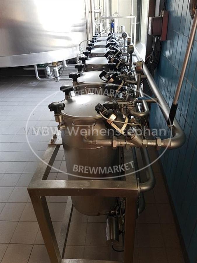 Used Hop dosage (6 vessels)