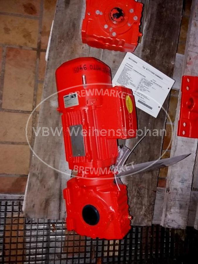 Gebraucht Schneckengetriebe mit Getriebemotor