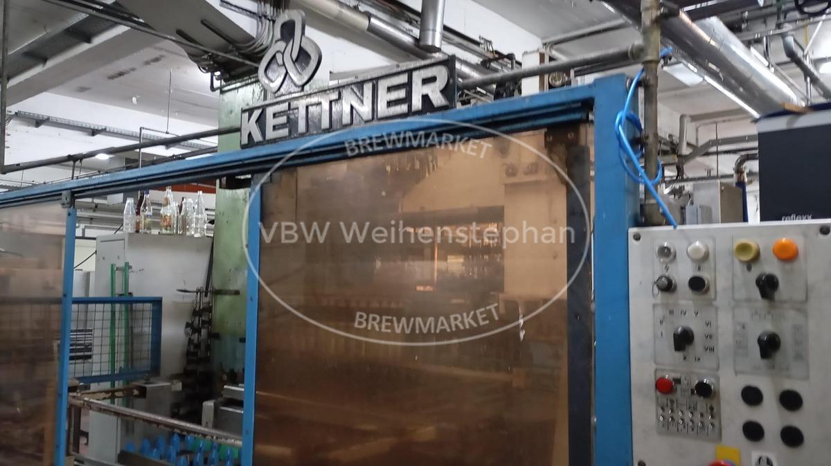 Used Glass bottle filling line