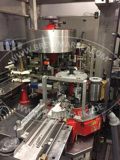 Gebraucht Etikettiermaschine / Etikettierer für Bügelverschlussflaschen