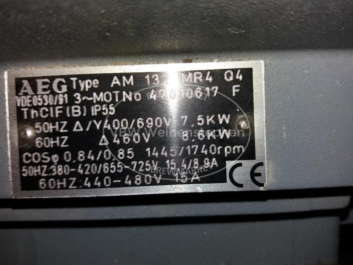 Used 3 phase induction motor