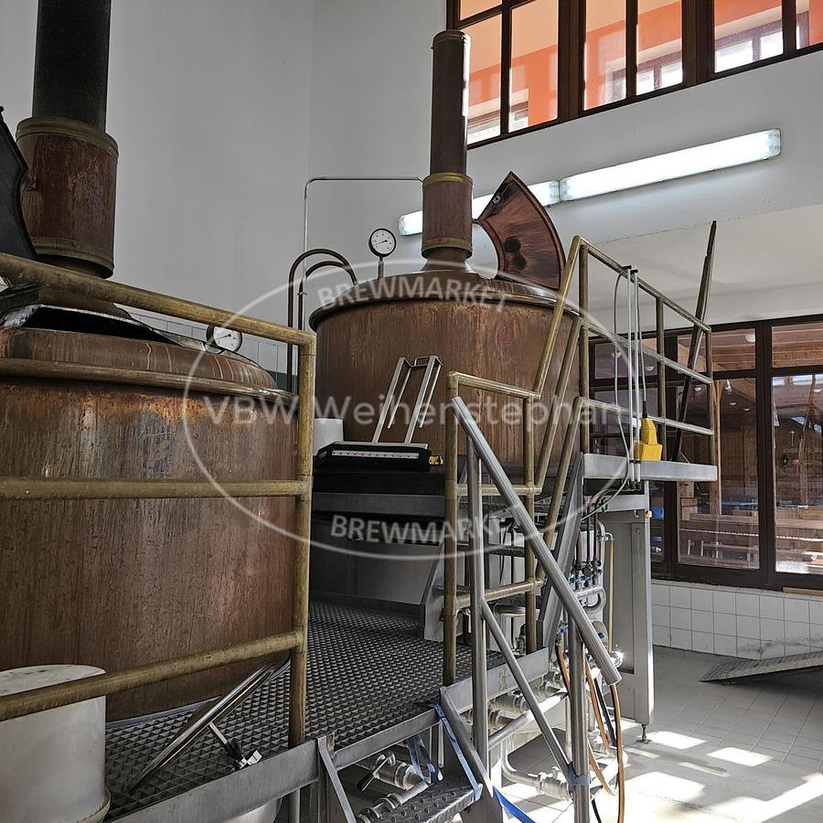 Used 3-vessel brewhouse