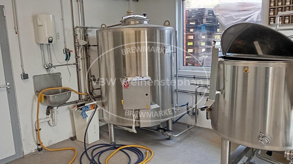 Used 2-vessel-brewhouse