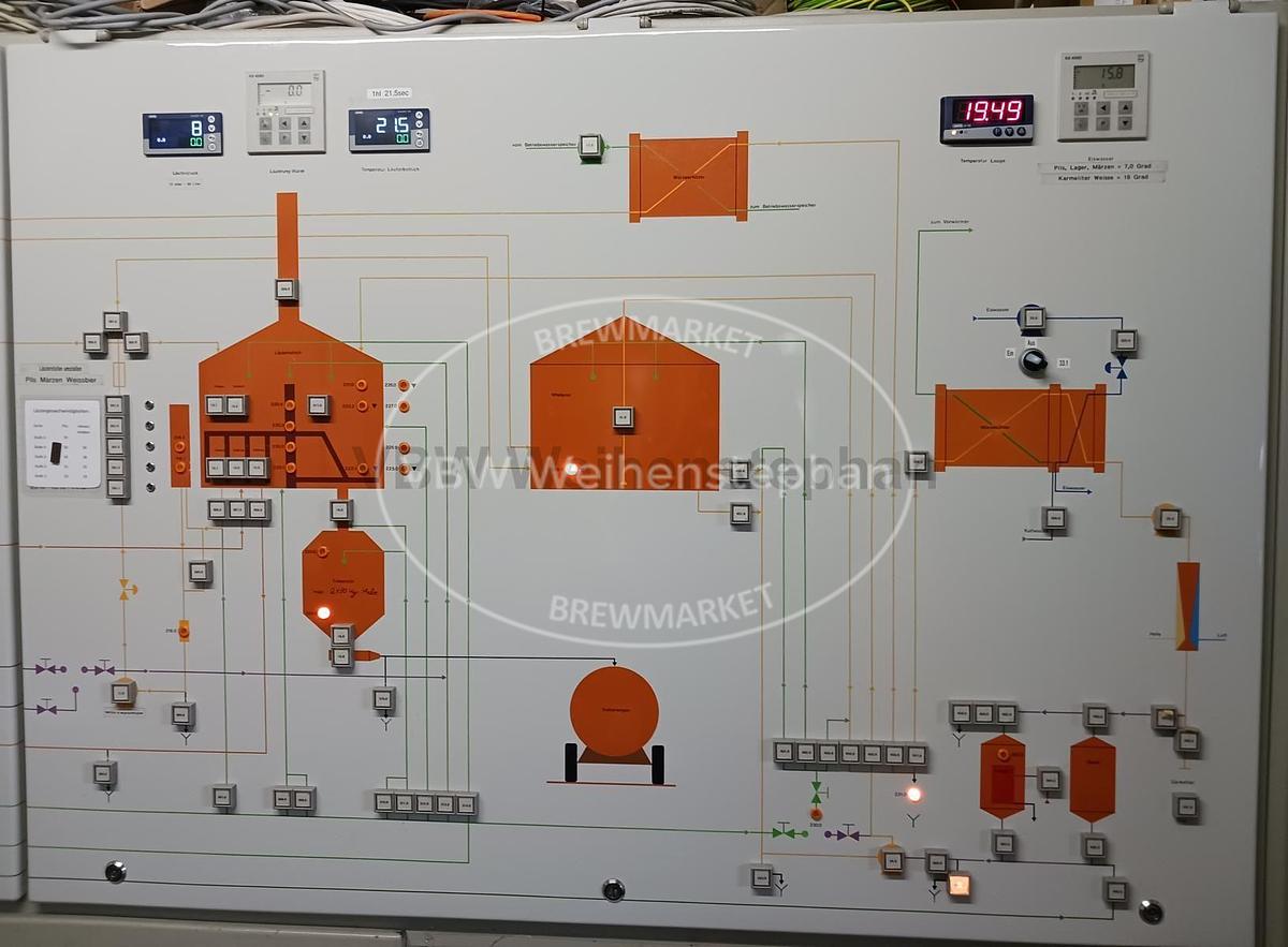 Gebraucht 3-Gefäße-Sudhaus