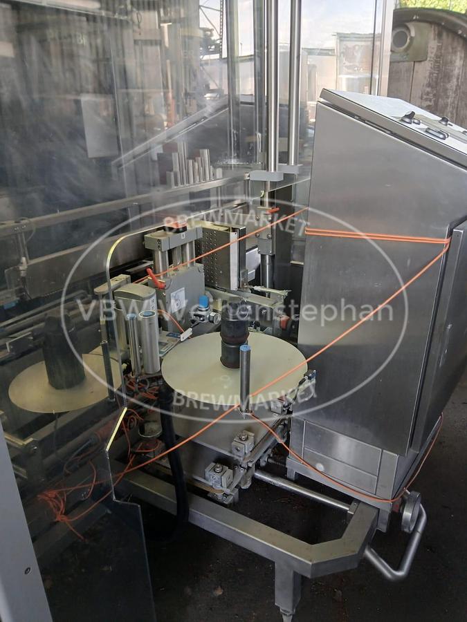 Used Adhesive label applicator