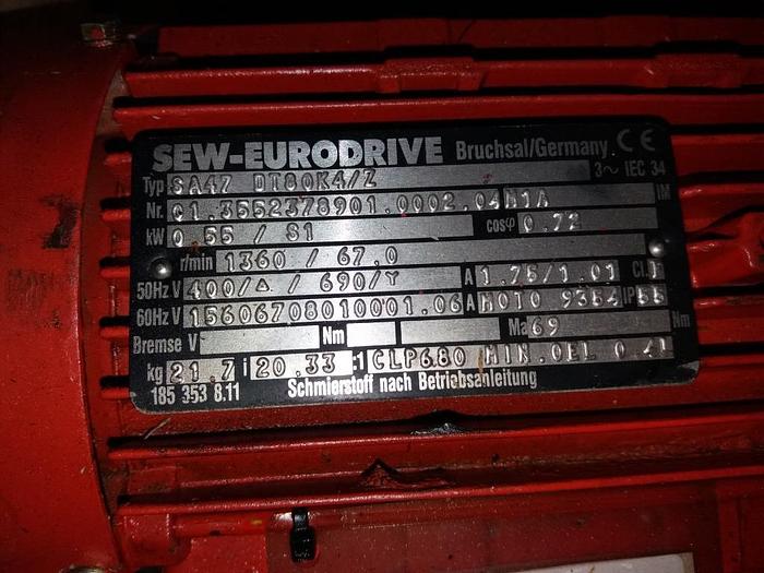 Gebraucht Getriebemotor