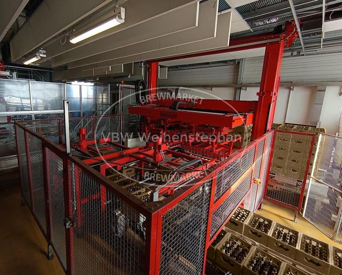 Gebraucht Doppel-Entpalettierungsanlage