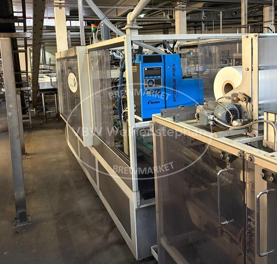 Used Tray packaging and shrink wrapping machine