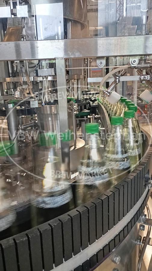 Used Glass bottle filling line