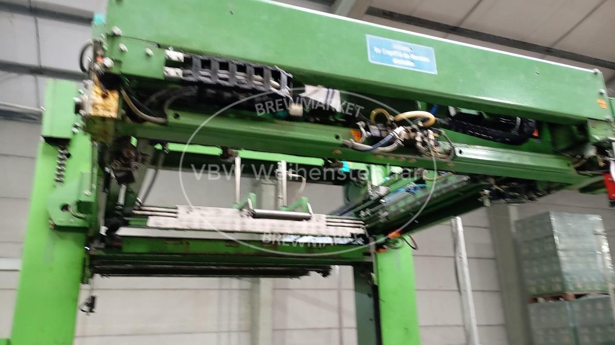 Used Glass bottle filling line