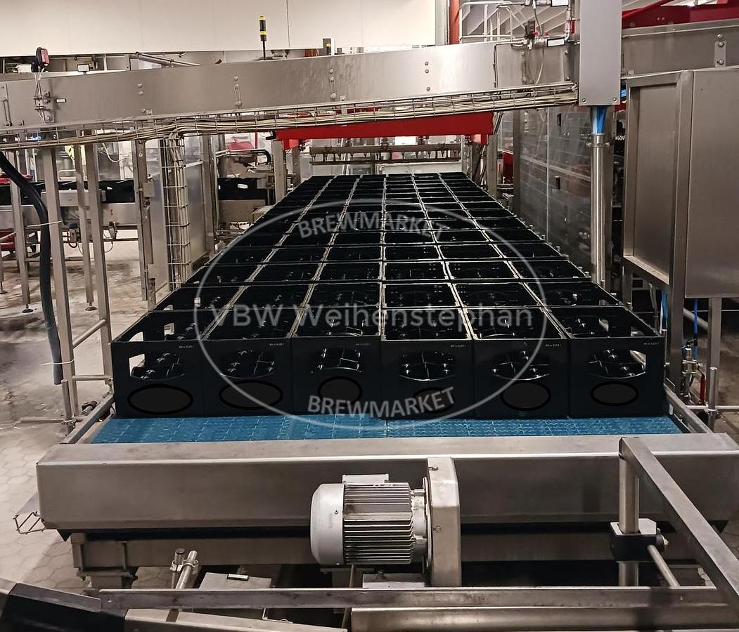 Gebraucht Abfüllinie für Mehrweg-Glasflaschen