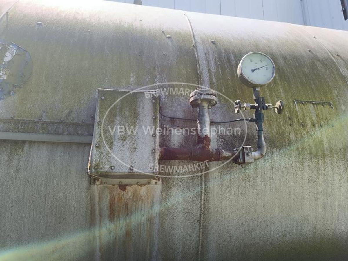 Used CO2 storage tank