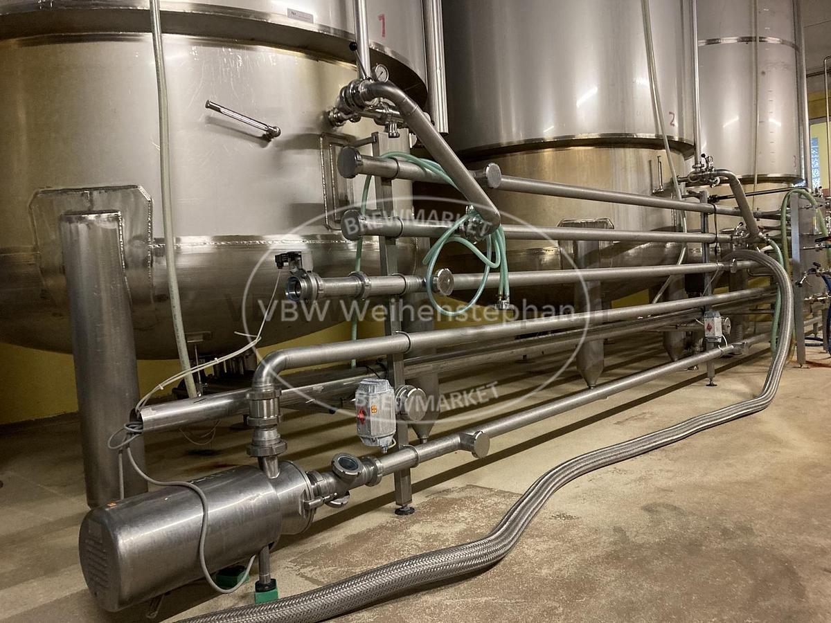 Used Mixing tank system (with 3 tanks)