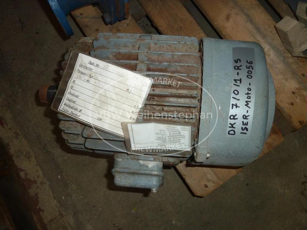 Used pump motor