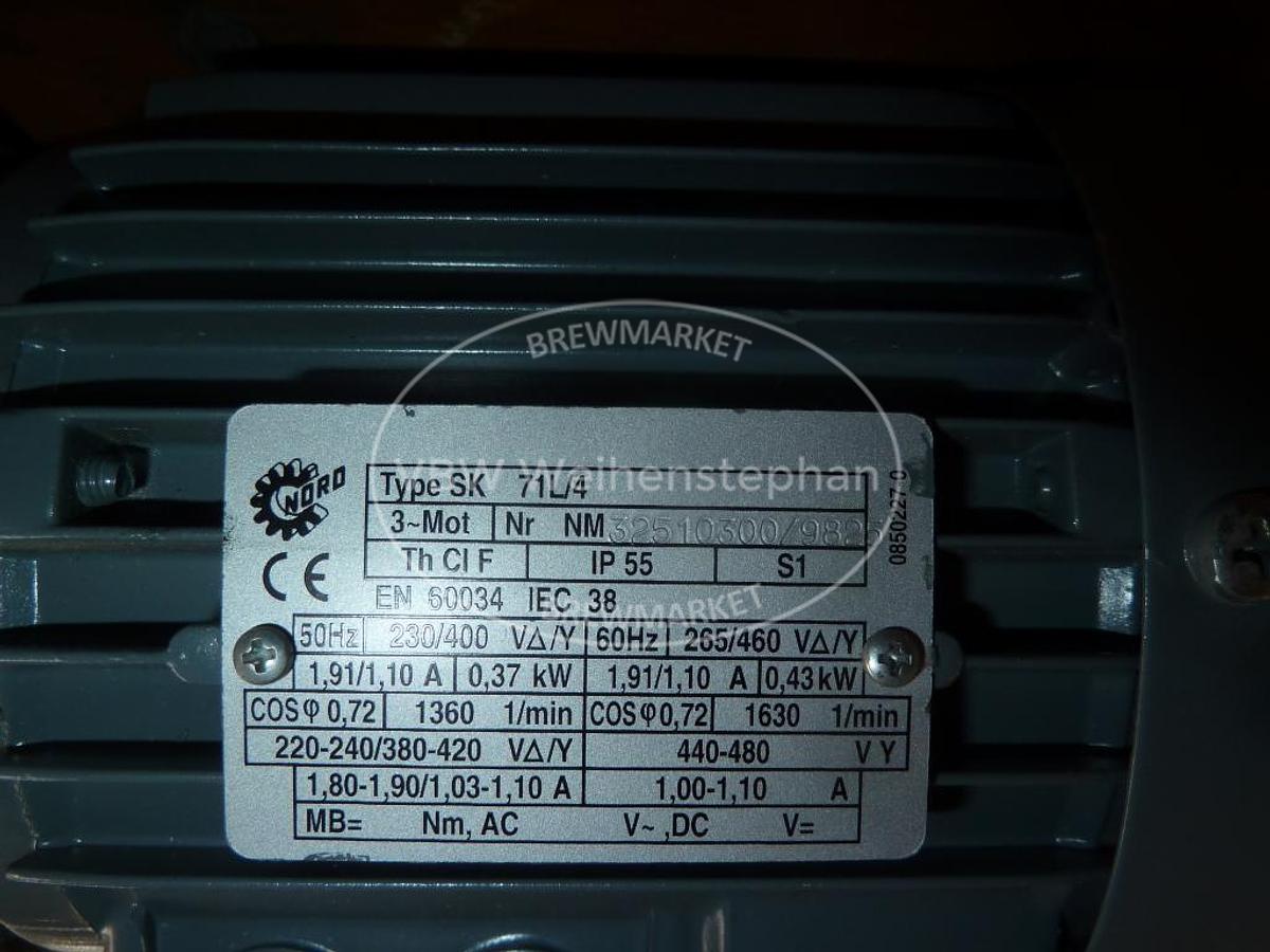 Used geared motor
