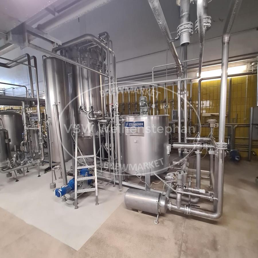Used Beer filtration plant
