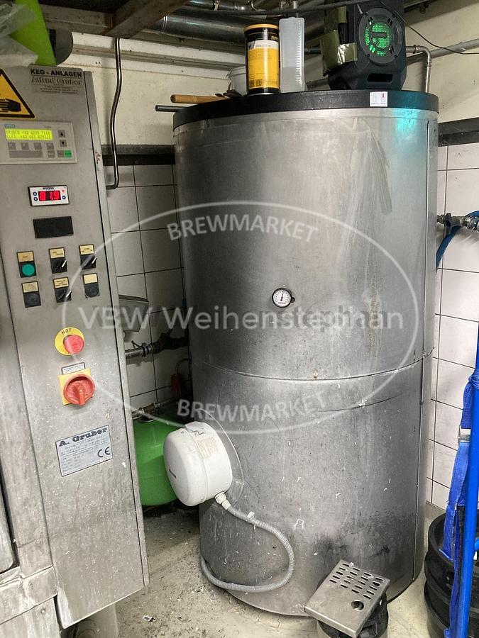 Used KEG outside washer / bottle washing machine