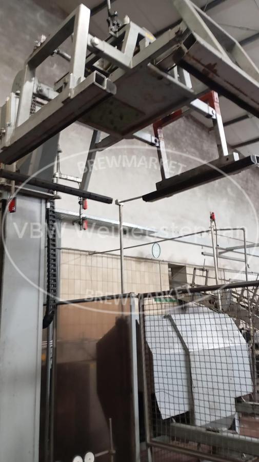 Used Glass bottle filling line