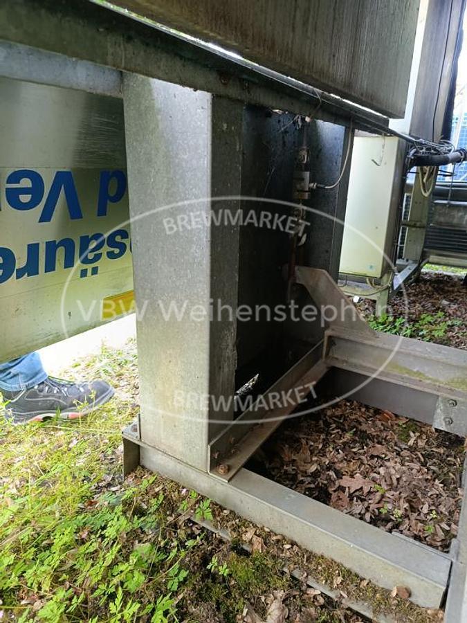 Used CO2 storage tank