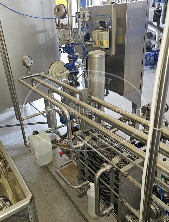 Gebraucht Kurzzeiterhitzungsanlage (KZE) mit Kegabfüllung