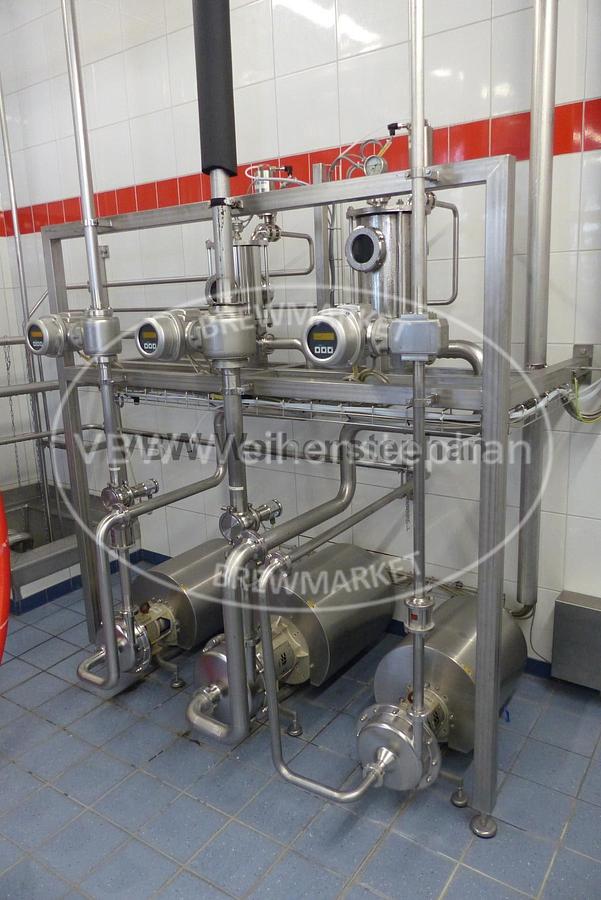 Used Pre-run pump station for filling cellar