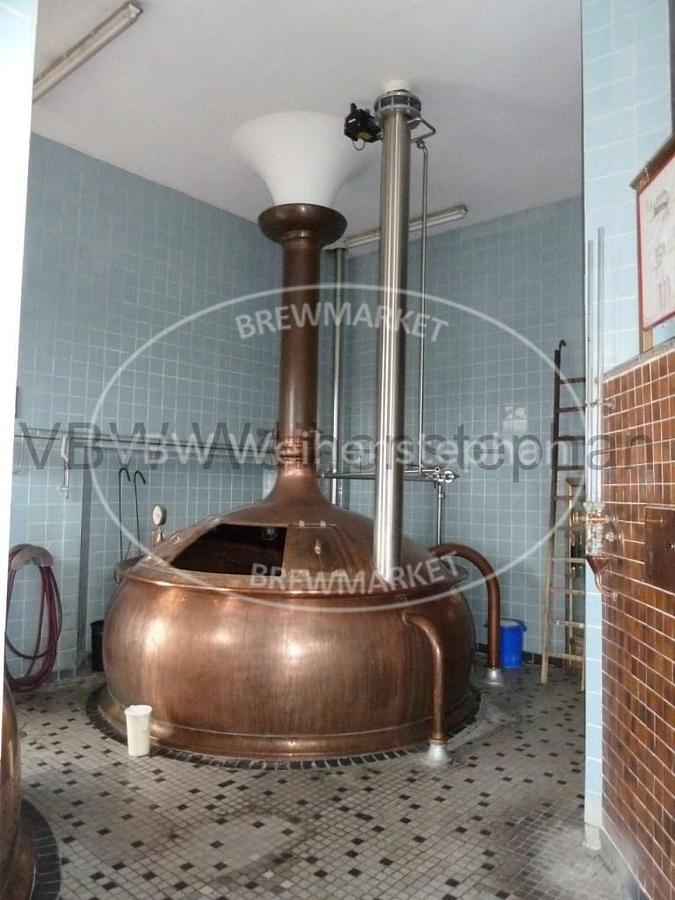 Used mash tun