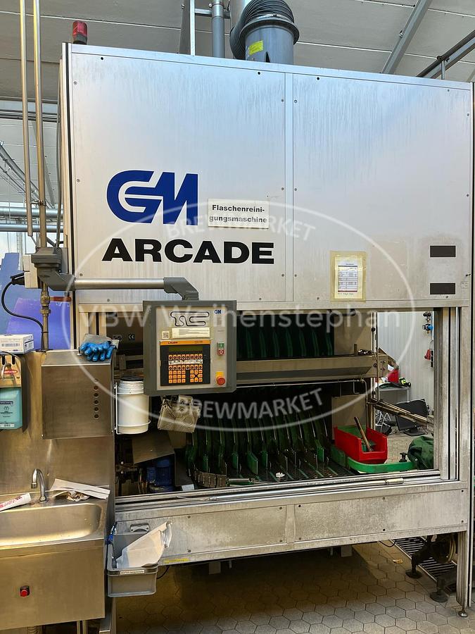 Used bottle washing machine