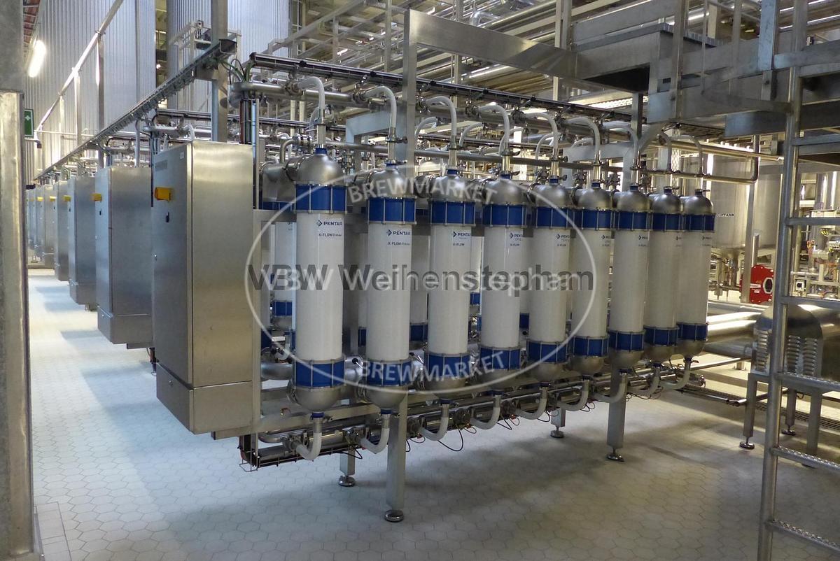 Used Membrane filtration module (4 skids, each with 18 membrane modules)