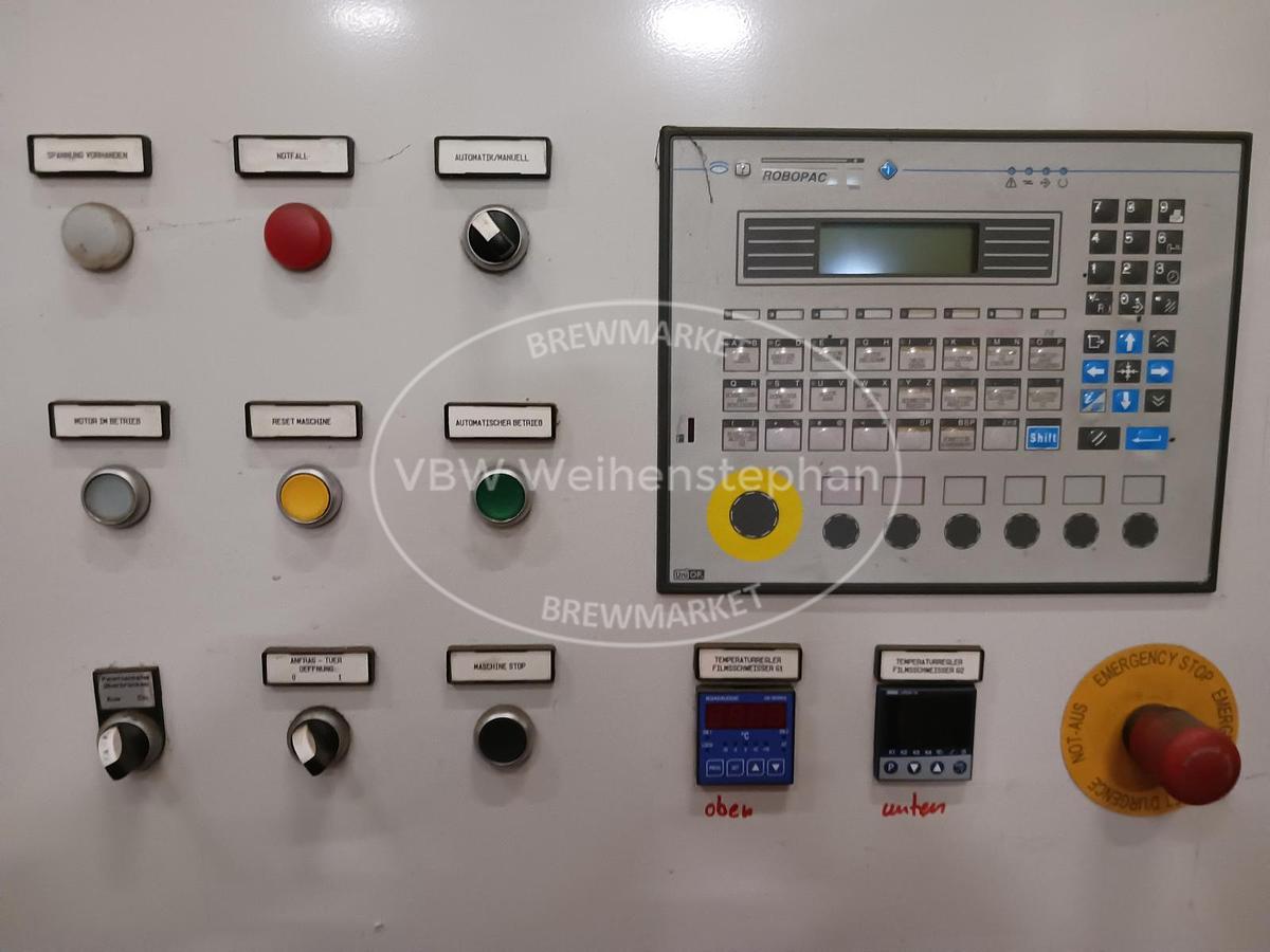 Used Banding machine, pallet labeling