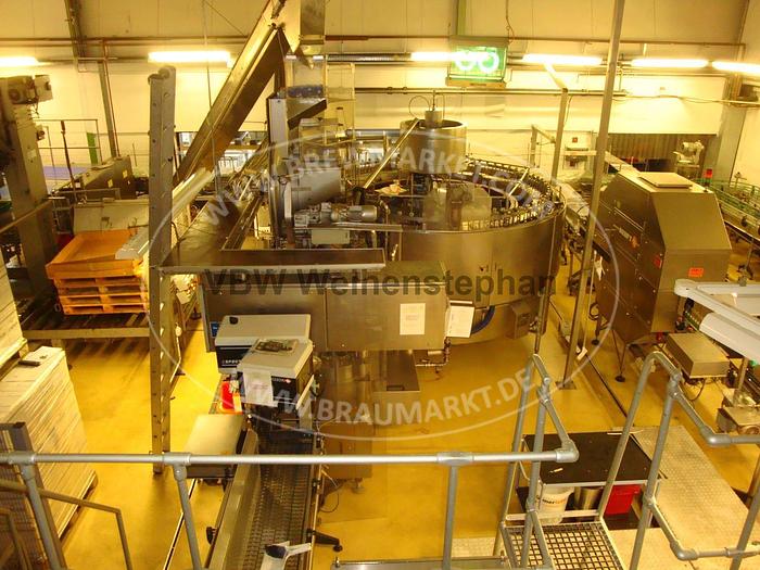 Gebraucht Glasflaschenabfülllinie