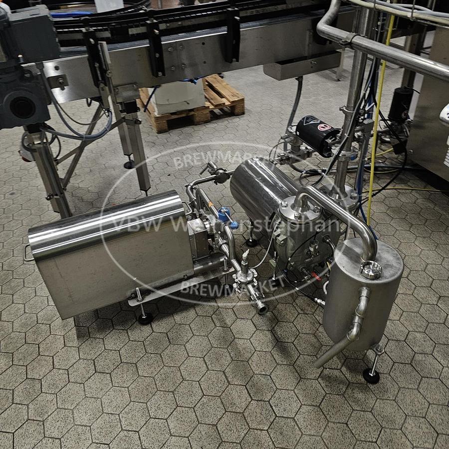 Used Filling line for disposable bottles