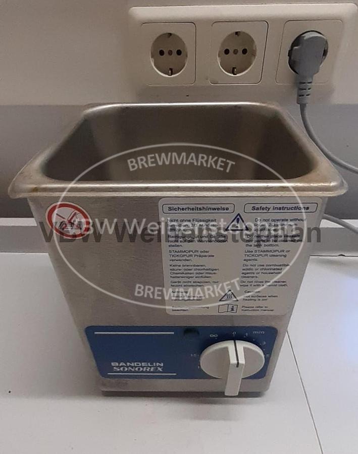 Used ultrasonic bath