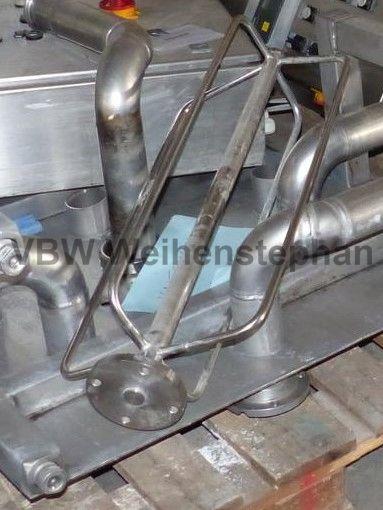 Used Kieselguhr mixing vessel