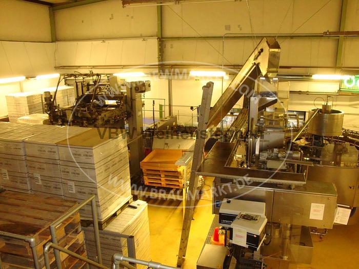 Gebraucht Glasflaschenabfülllinie