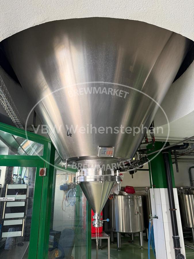 Used cylindroconical fermentation and storage tanks (CCTs, 6 pcs.)