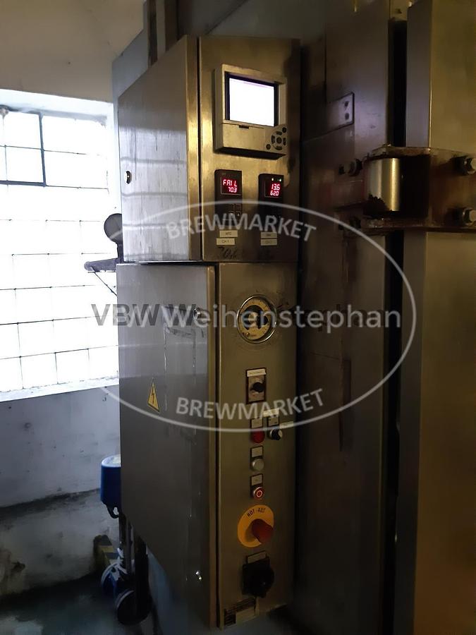 Used chamber pasteurizer