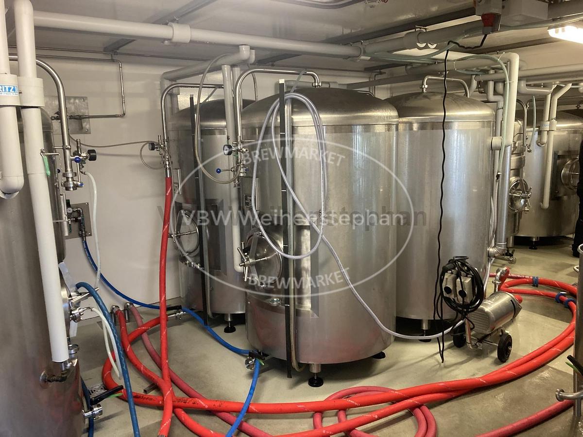 Used fermentation-, storage-, and pressure tanks [13 pcs]