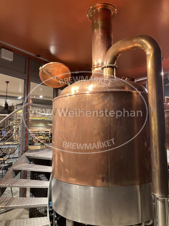 Used 2 vessel brewhouse with whirlpool