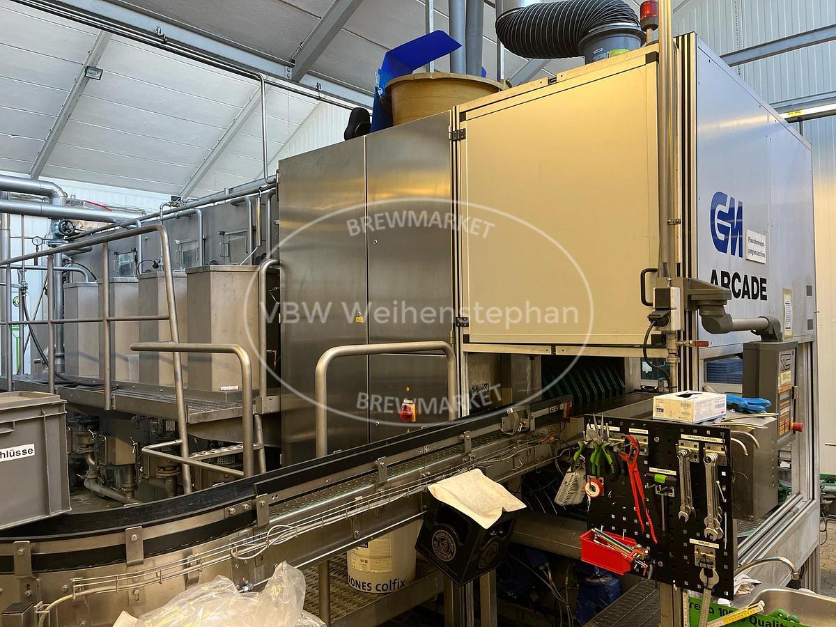 Used bottle washing machine