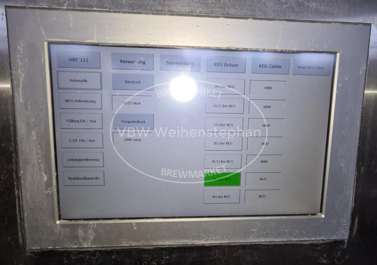 Gebraucht KEG-Abfülllinie