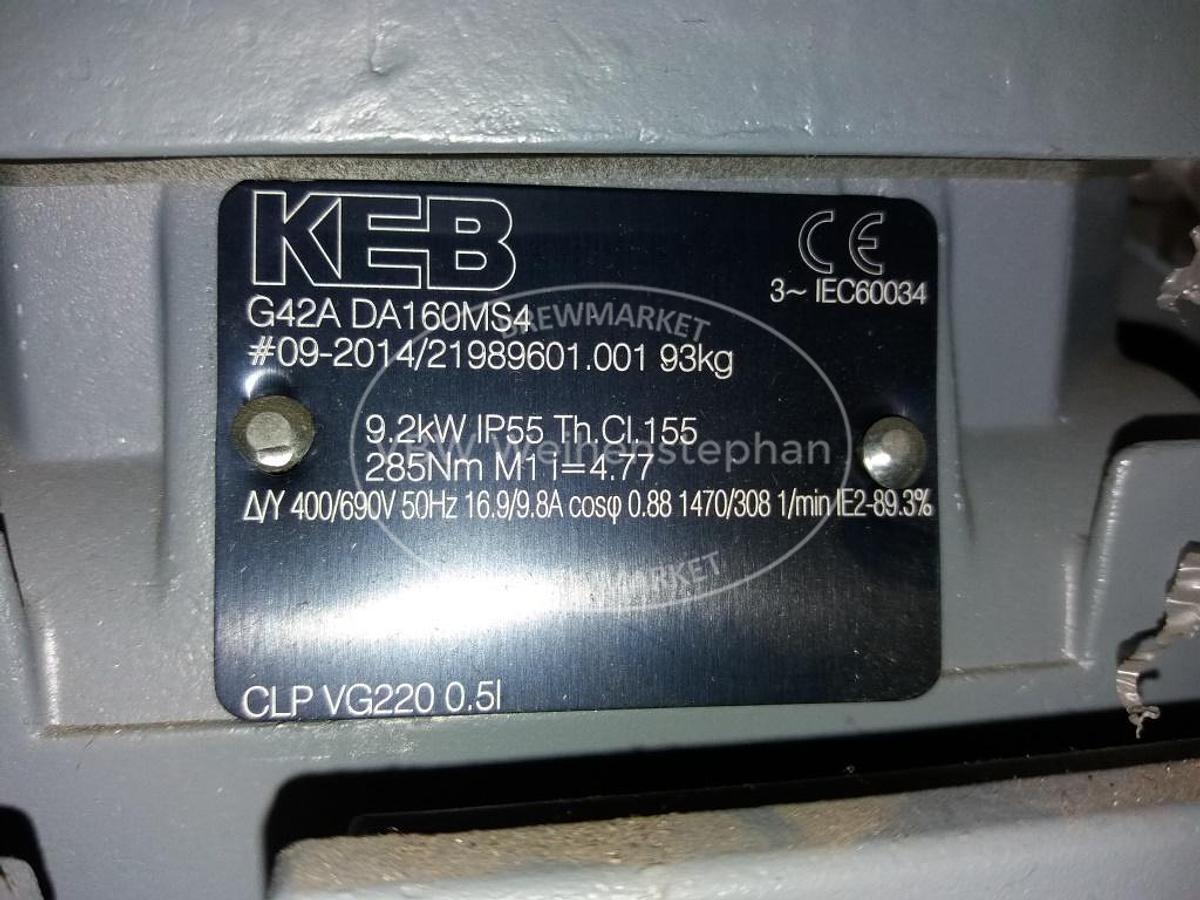 Gebraucht Stirnradgetriebemotor