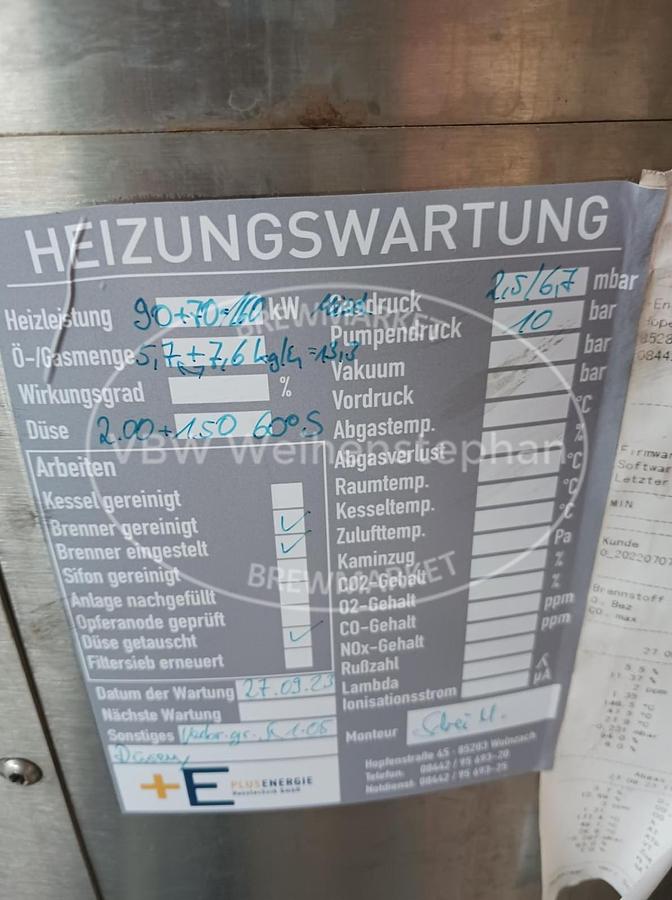 Used Steam generator system