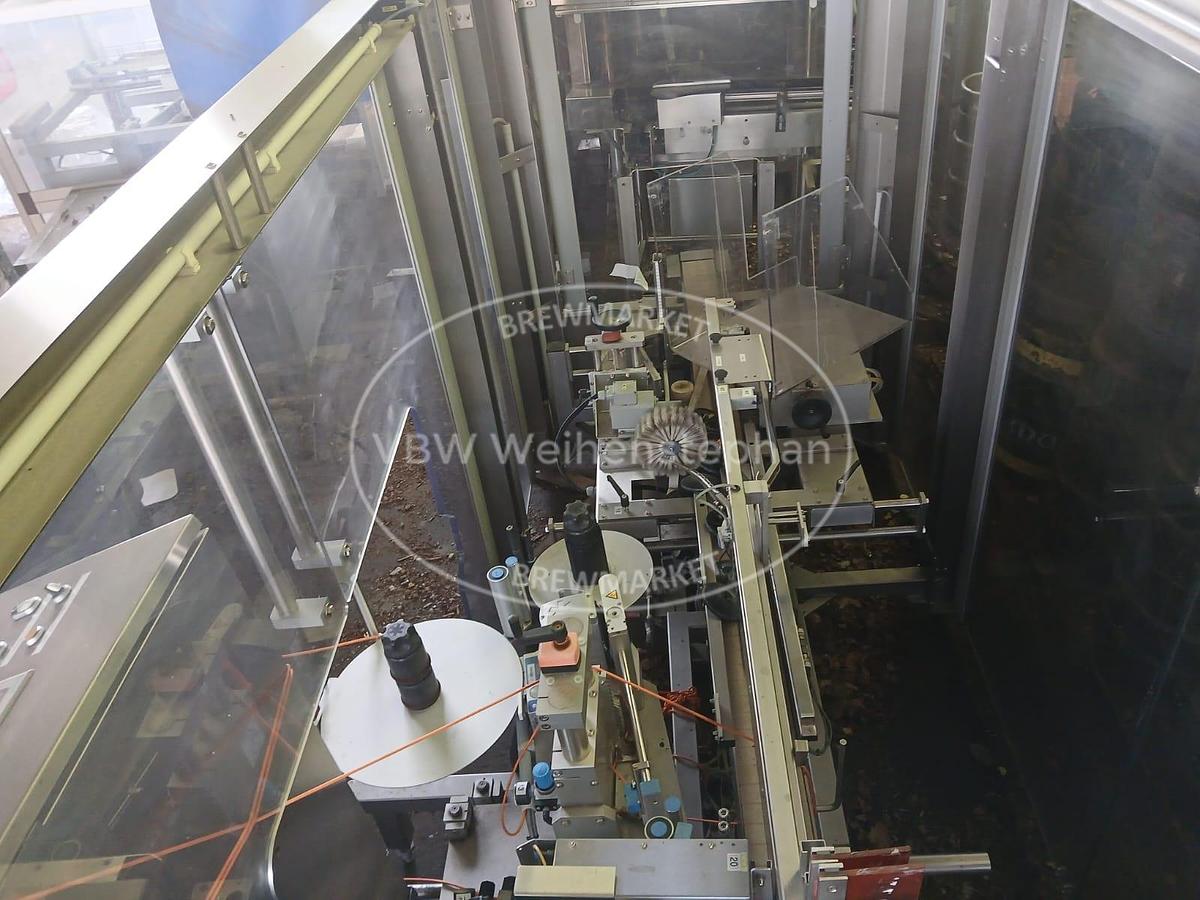 Used Adhesive label applicator
