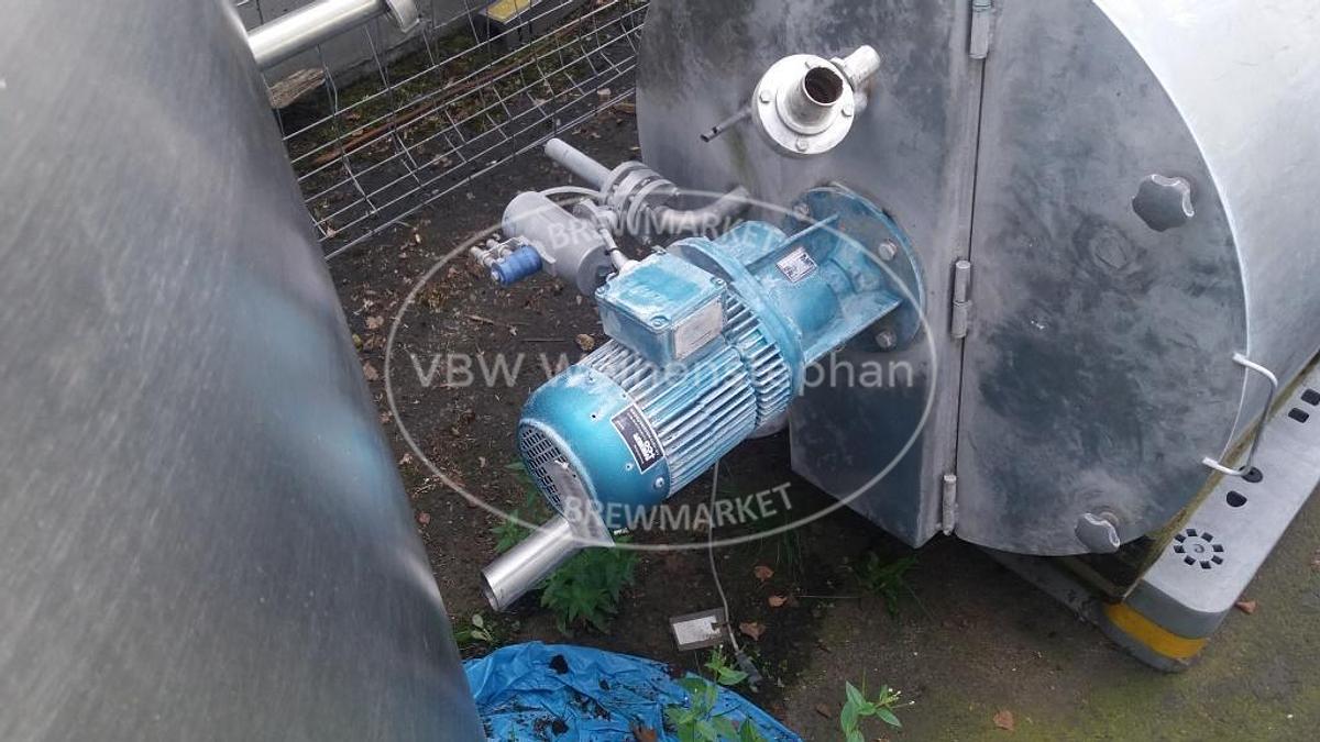 Used Kieselguhr dosing vessel