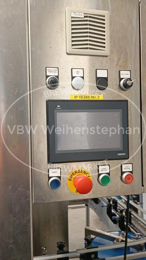 Used Glass bottle rinser, filler and capper