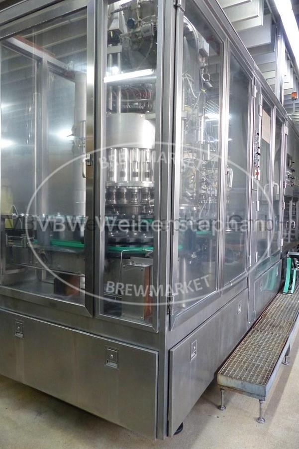 Used bottle filler and capper
