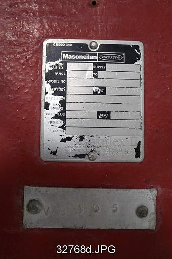 Used Masoneilan 35-35222 6" Control Plug Valve #32768