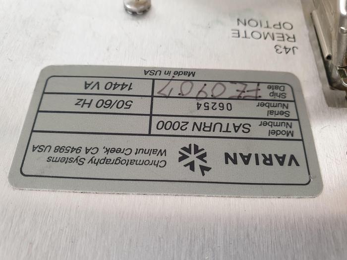 Used Varian 2100T / 3900 / CP8400 Gas Chromatography