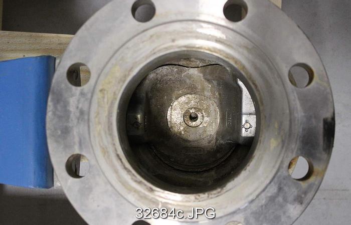 Used Neles Jamesbury 4" V-Ball Control Valve #32684