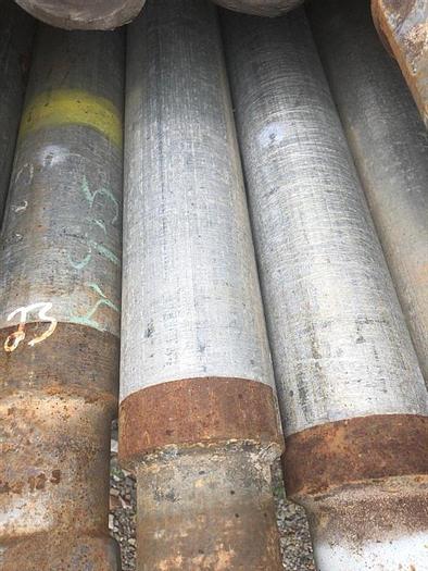 Used Aluminum RD20 Style Drill Pipe 30' x 4-1/2” OD